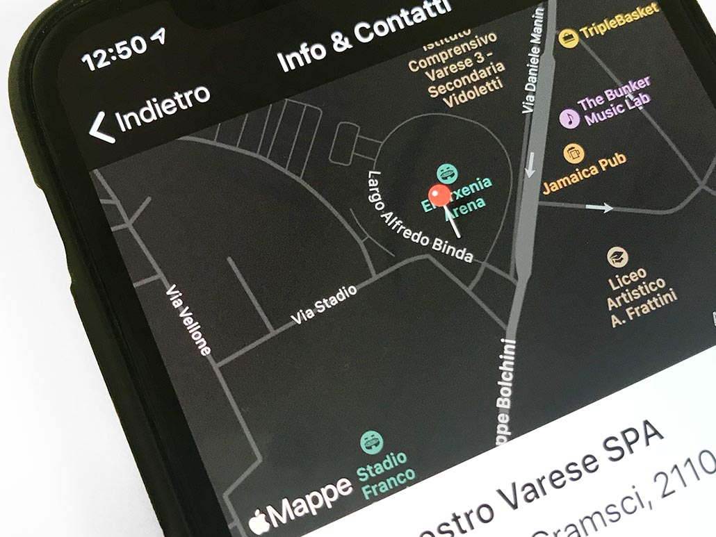 app mobile Varese