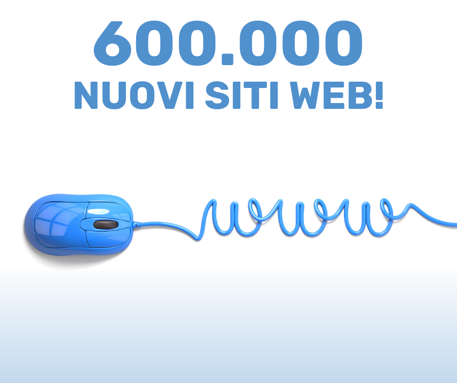 600000 siti web italiani