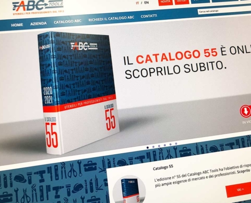 Realizzazione sito web abc tools