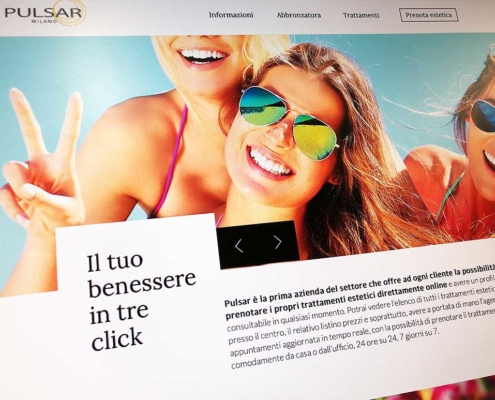 realizzazione sito pulsar milano