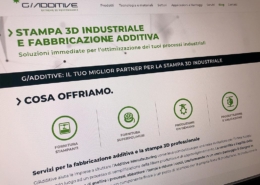 Sviluppo sito web G-Additive