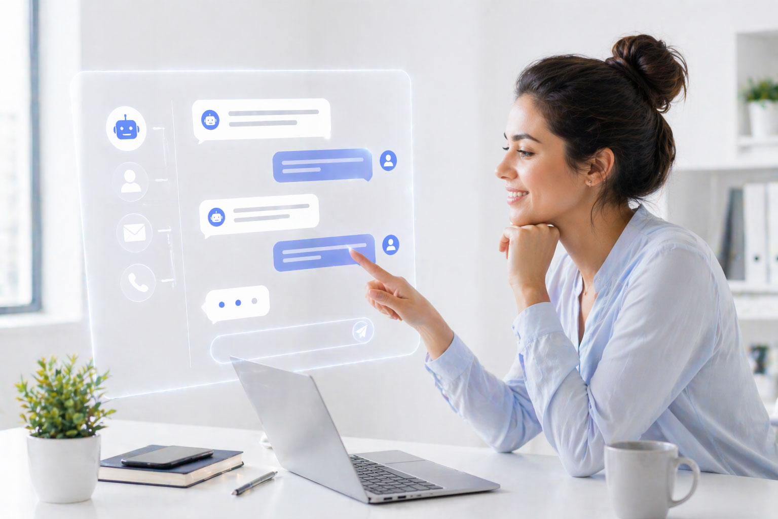 chatbot foto weblink